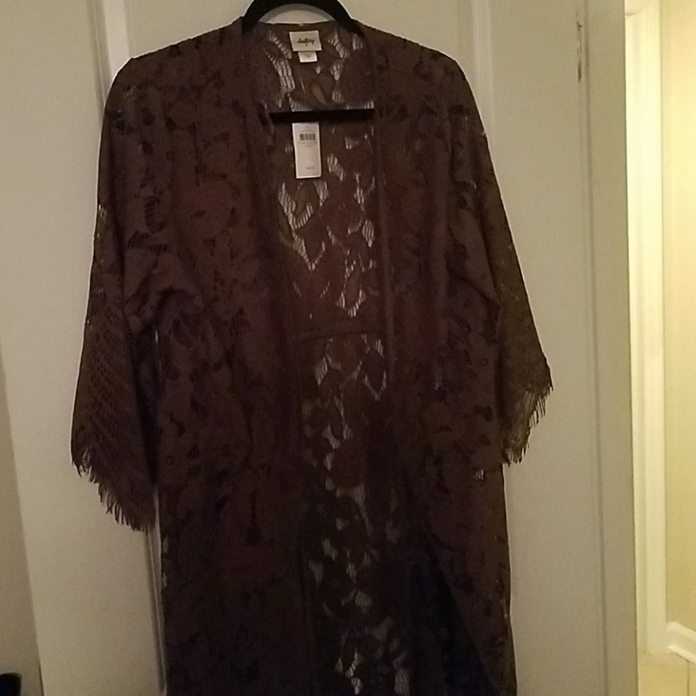 Lace duster